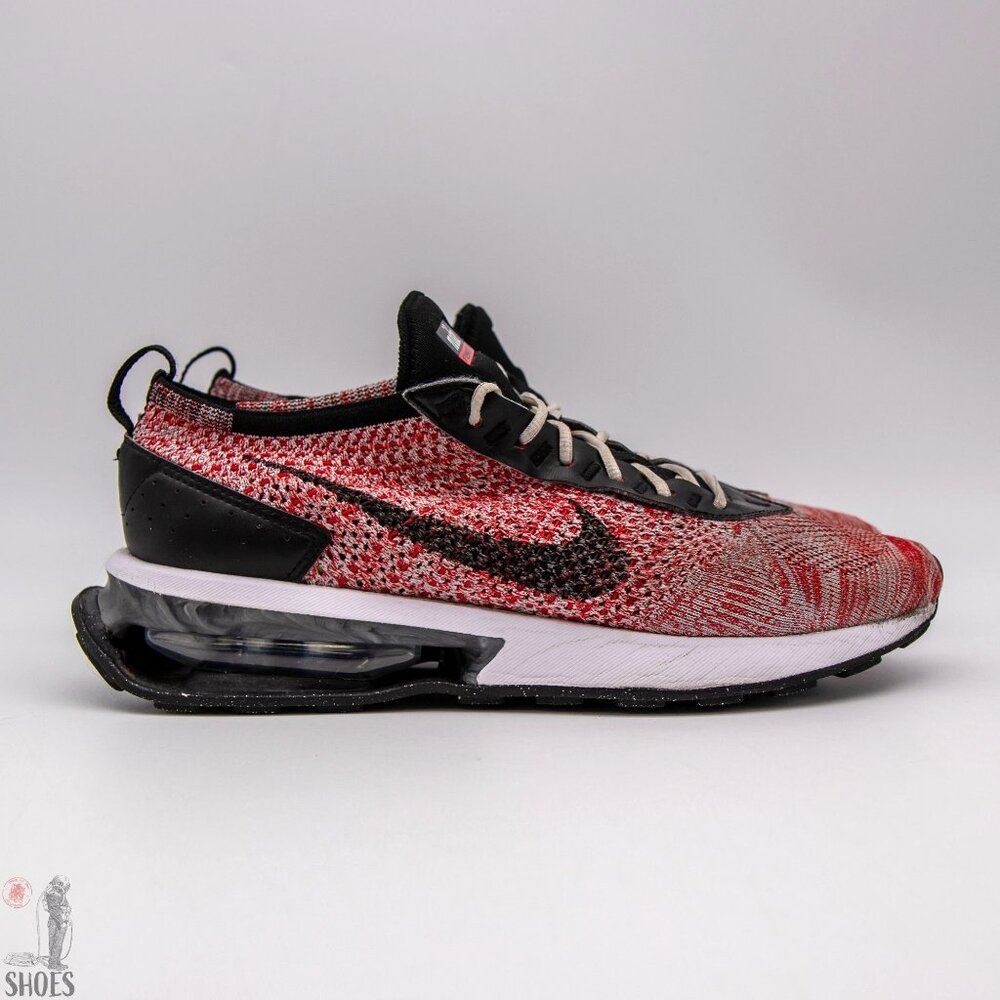 Nike Air Max Flyknit Racer Next Nature 'University Red Wold Grey' - Men's Size 9